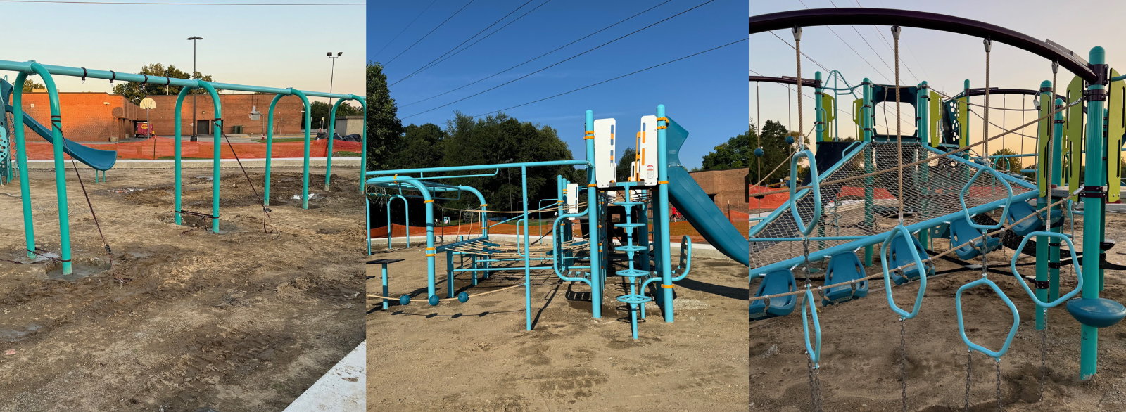 George Roberts Elementary Playground, Utica, MI - Under Construction