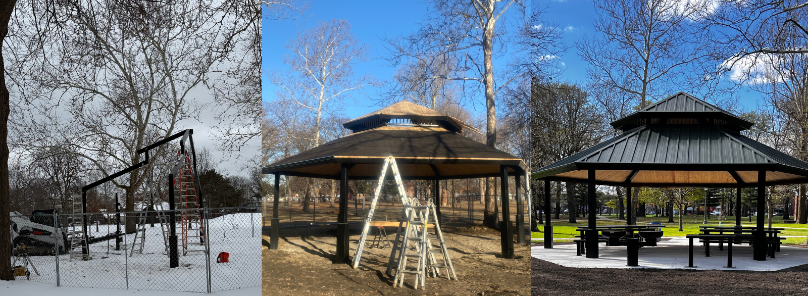 Clark Park Pavilion, Detroit, MI - Under Construction